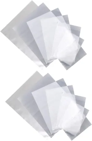 14PCS Travel Storage Bags Transparent Sealing Pouches for Clothing Organization for Luggage Gym and Fitness Use Lightweight and Durable Travel Essential