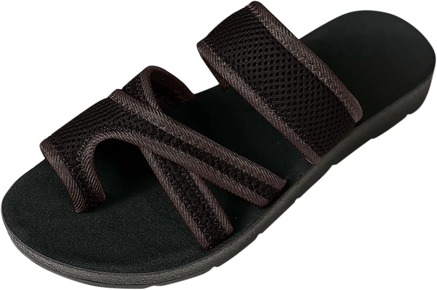 2024 Women's Hollow Mesh Slide Sandals - Comfortable Orthopedic Arch Support Mesh Sandals Slipper Flip Flop Sandals