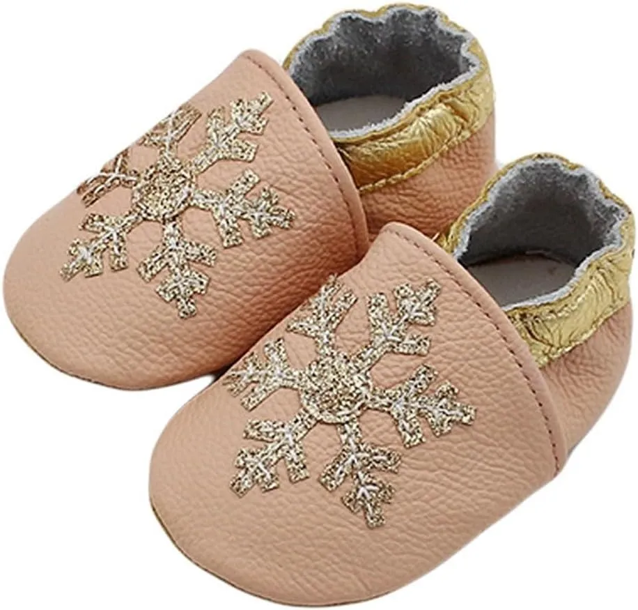 Baby Snow Boots Toddler Little Girl Lightweight Dress Shoes with Plush Lined for Girl School Shoes