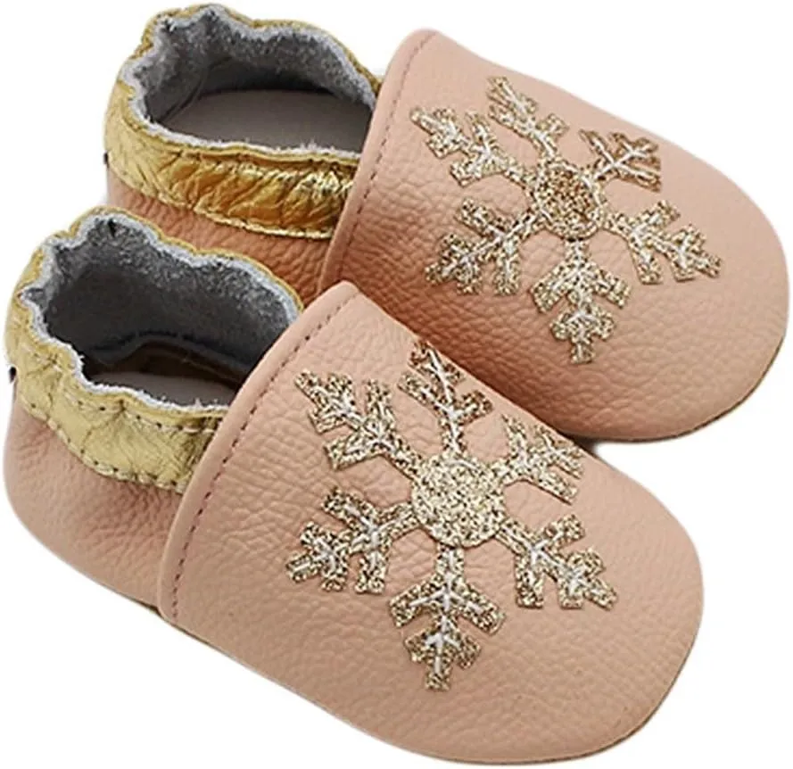 Baby Snow Boots Toddler Little Girl Lightweight Dress Shoes with Plush Lined for Girl School Shoes