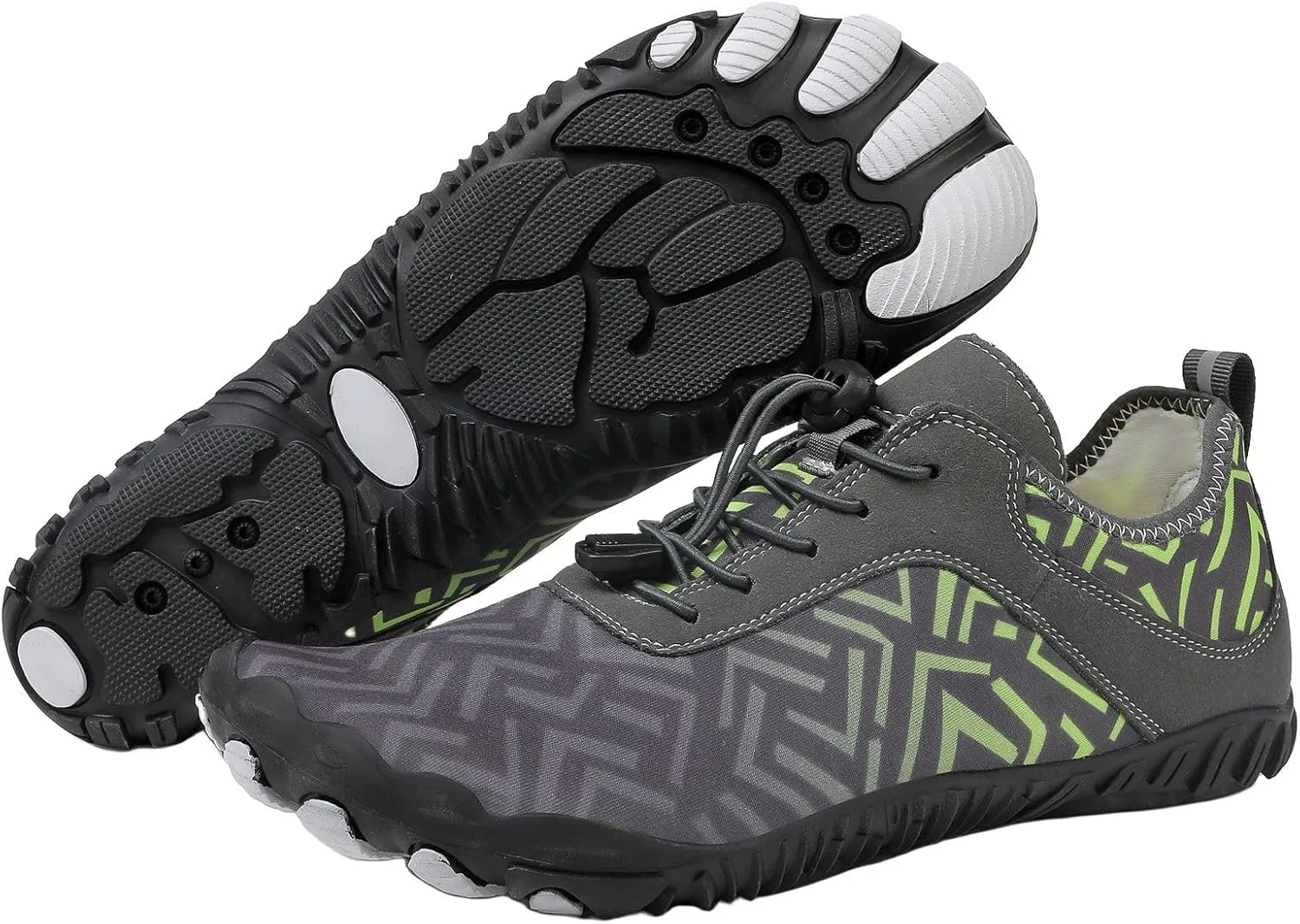 Barefoot Shoes for Women Men Athletic Non Slip Hiking Shoes Lightweight Breathable Quick Dry Water Shoes Unisex Wide Toe Box Sneakers for Swimming Running Riding Surfing Climbing Camping Kayaking