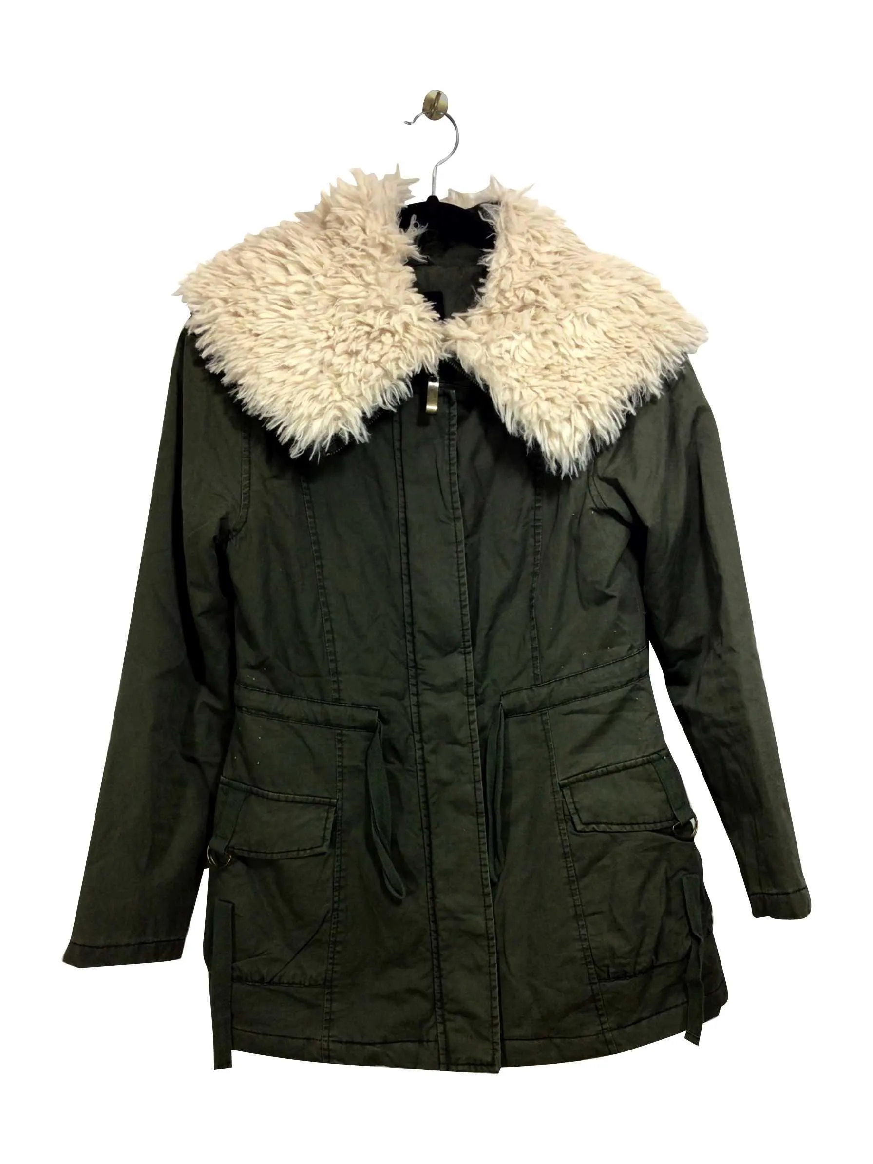 BRAVE SOULS Regular fit Coat in Green - XS