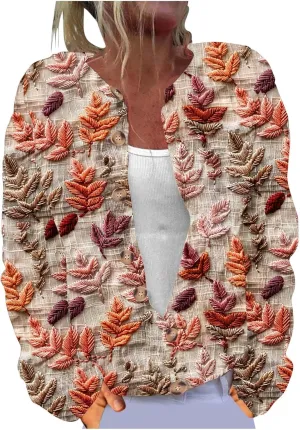 Christmas Sweaters for Women 3D Graphic Cardigan Plus Size Knit Sweater Outfits Fall Winter Sweater Jacket