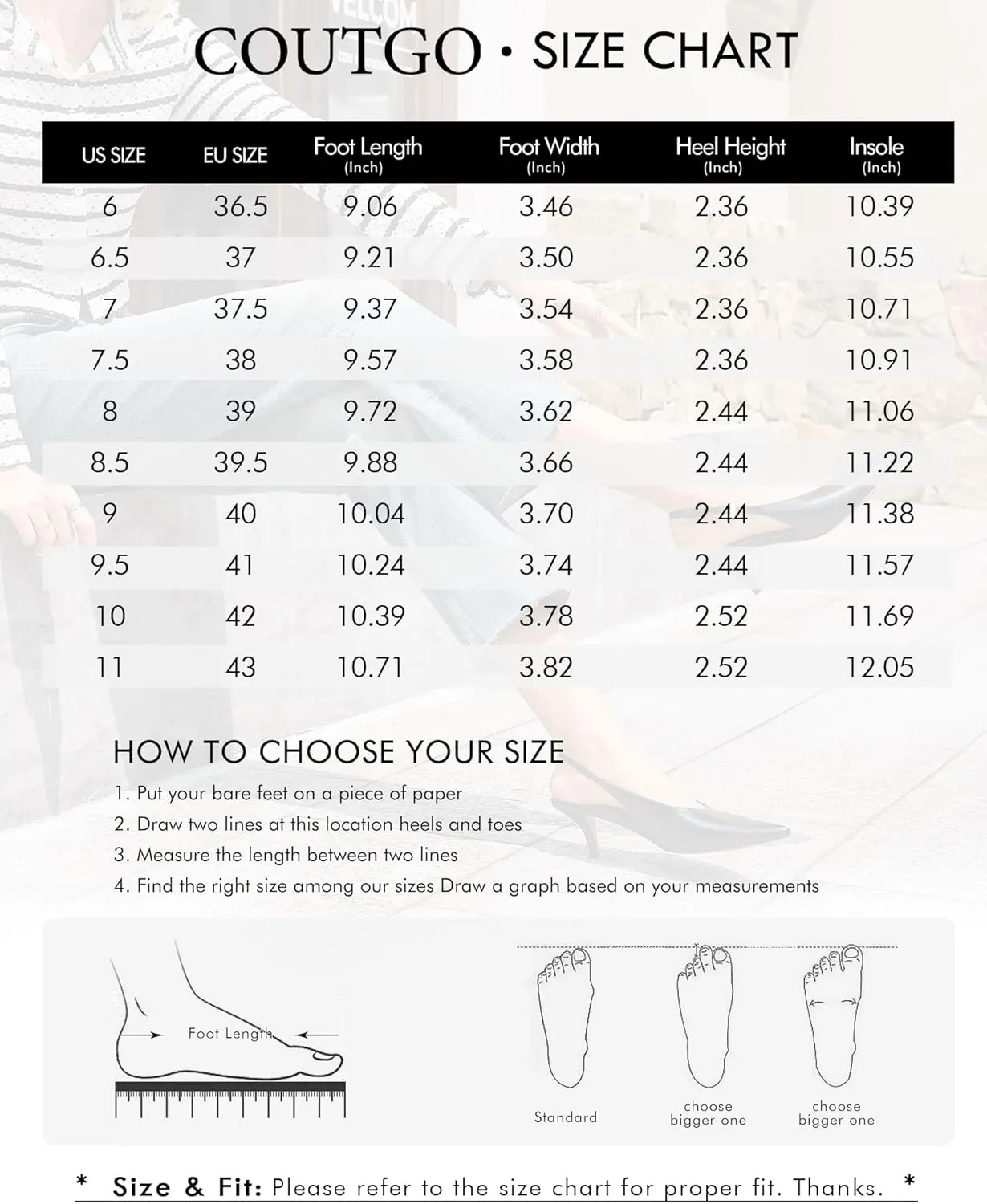 Coutgo Womens Slingback Heels Kitten Low Heel Dress Shoes Closed Pointed Toe Buckle Pumps Work Wedding Shoes