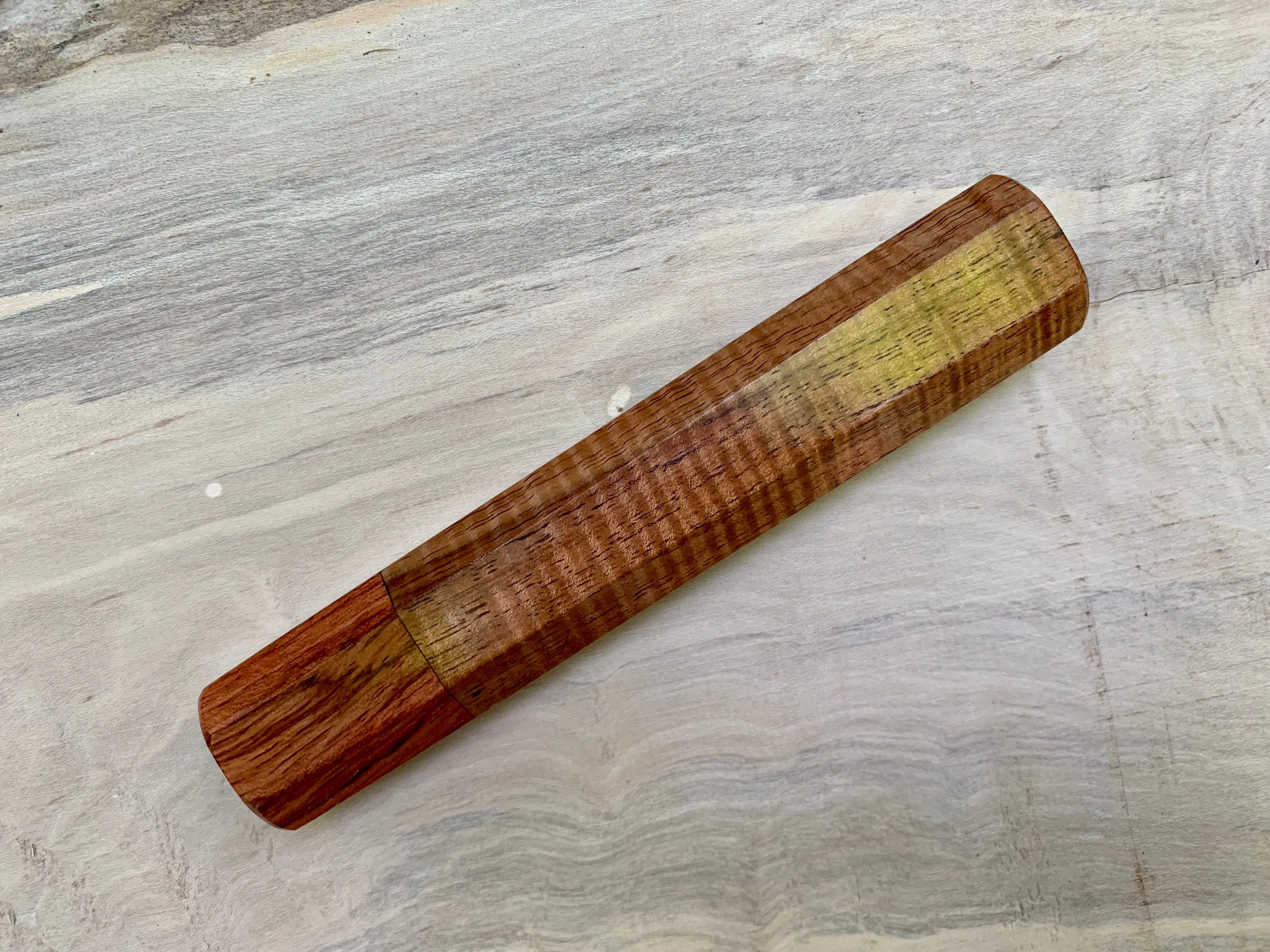 Custom Japanese Knife handle (wa handle) - Tasmanian Blackwood