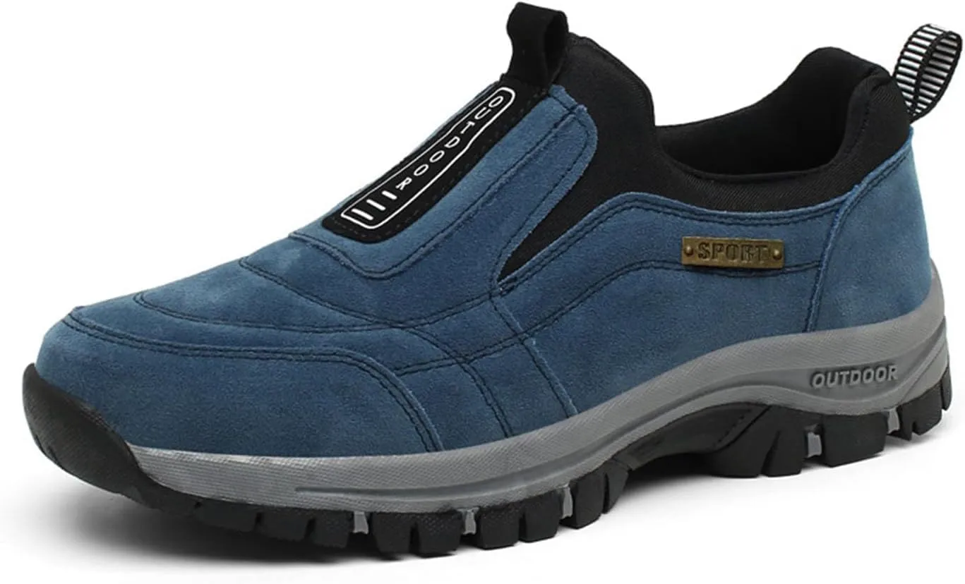 Dallader Orthopedic Walking Shoes Hiking Shoes Mens, Dallader Men's Comfortable Waterproof Orthopedic Walking Hiking Shoe, Auguscare Shoe, Men's Slip On Sneakers Anti-Slip Walking Sneakers
