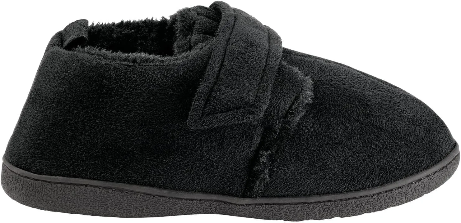 Diabetic Comfort Slippers C:Black S:Mens
