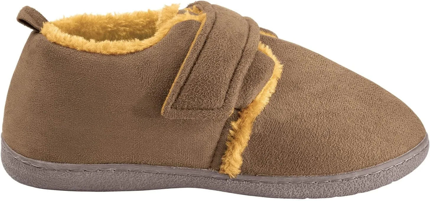 Diabetic Comfort Slippers C:Black S:Mens