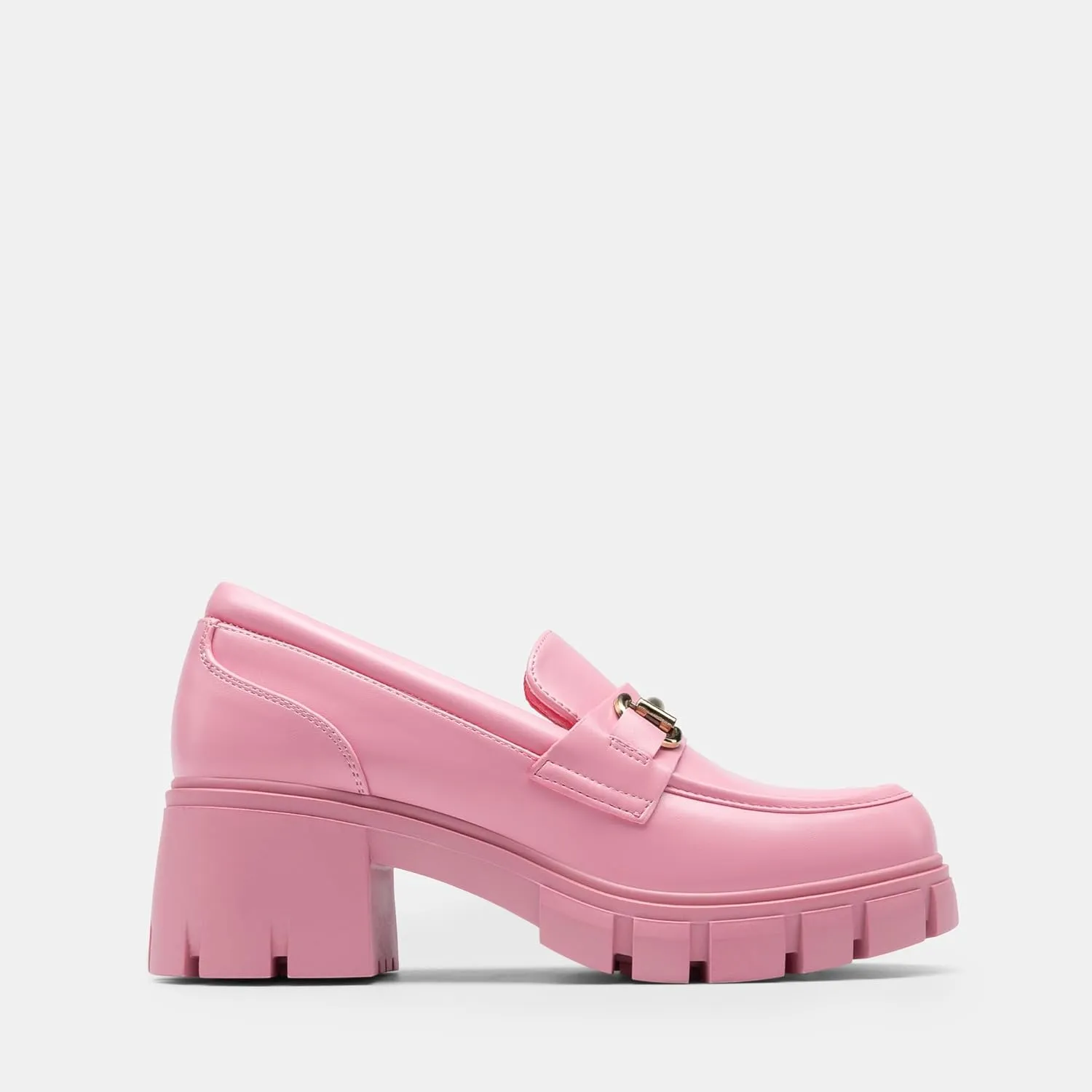 DREAM PAIRS Loafers for Women Platform Chunky Loafers Slip On Casual Shoes
