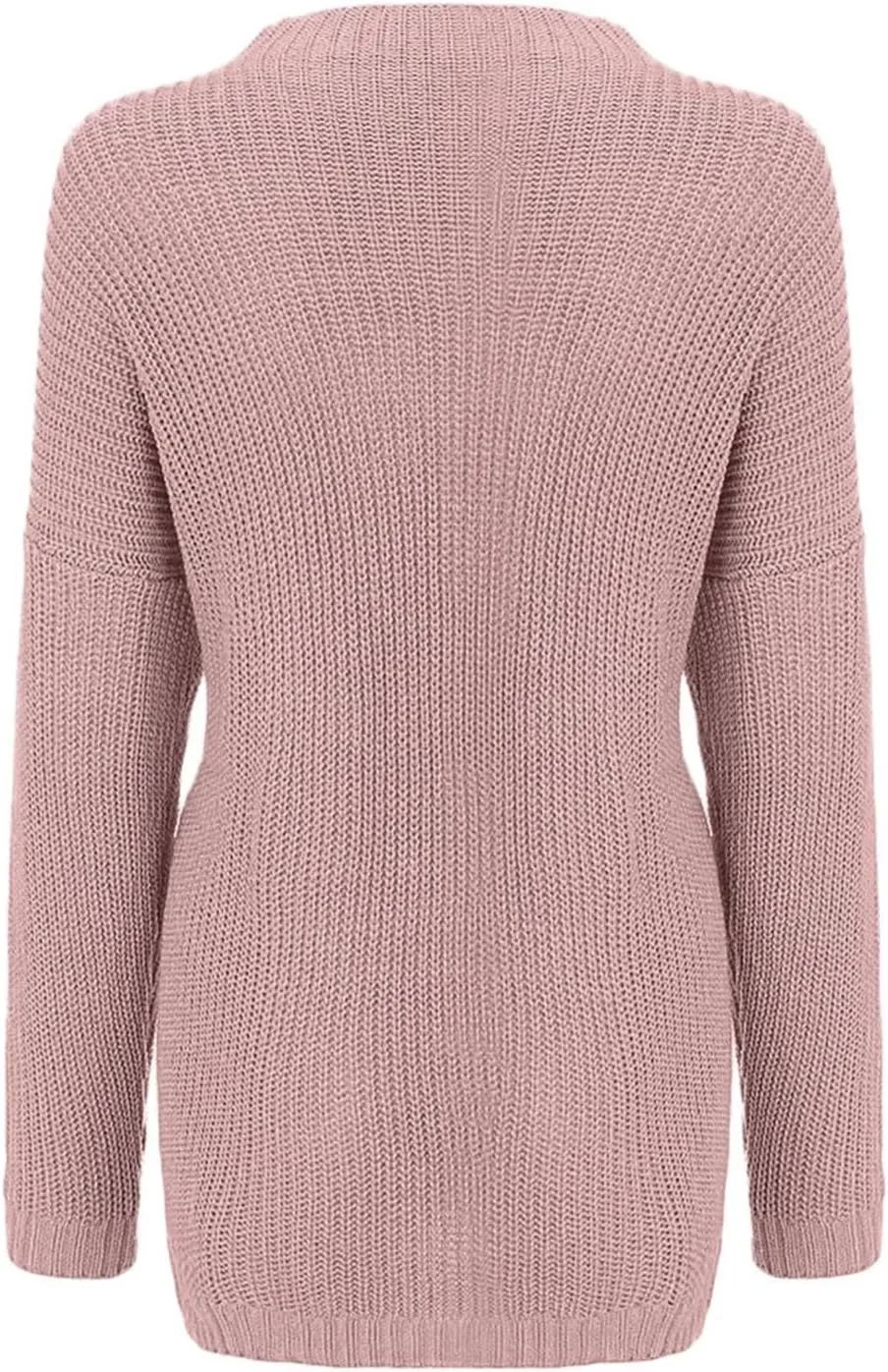 Fall Sweaters for Women Crew Neck Cable Knit Pullover Sweaters Batwing Sleeve Loose Fit Solid Outfit Fall Winter Fashion 2023