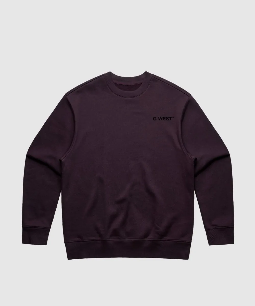 G West Retro Pc Heavy Premium Crewneck - 6 Colors