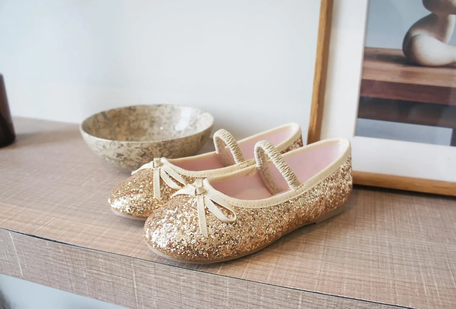 Girls Cute Dress Mary Jane Shoes Little Kids Casual Buckle Strap Flats