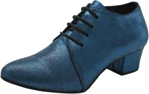 HIPPOSEUS Latin Dance Shoes for Women with Closed Toe Lace up Ballroom Latin Salsa Tango Dance Practice Shoes,Model 229