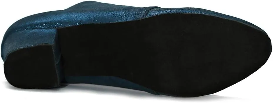 HIPPOSEUS Latin Dance Shoes for Women with Closed Toe Lace up Ballroom Latin Salsa Tango Dance Practice Shoes,Model 229