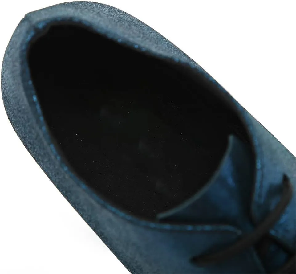 HIPPOSEUS Latin Dance Shoes for Women with Closed Toe Lace up Ballroom Latin Salsa Tango Dance Practice Shoes,Model 229