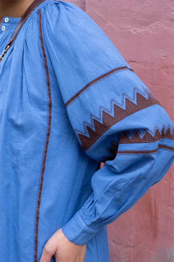 Hod Leia Lotus And Brown Midi Dress