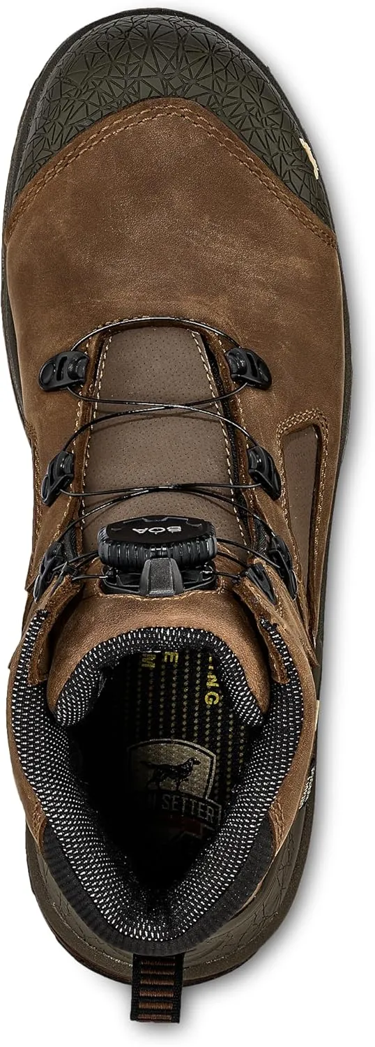 Irish Setter, Kasota, Mens, 6", BOA, Waterproof, Non-Metallic Safety Toe, Work Boot