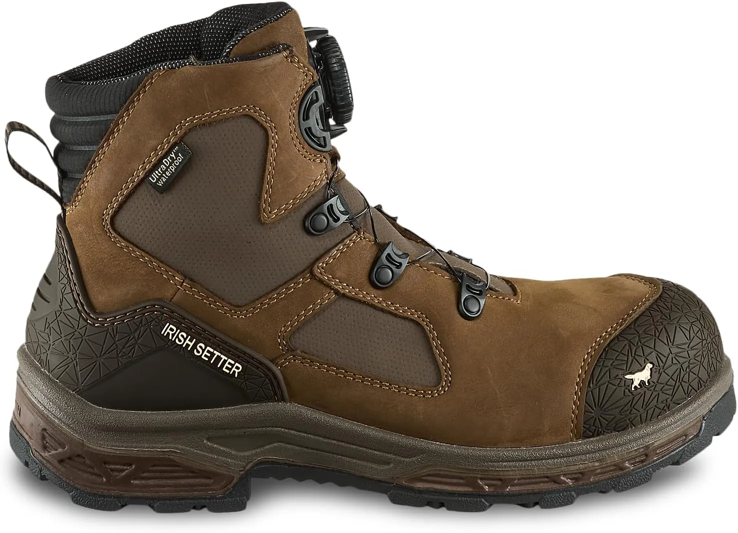 Irish Setter, Kasota, Mens, 6", BOA, Waterproof, Non-Metallic Safety Toe, Work Boot
