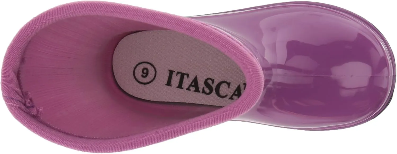 Itasca Unisex-Child Youth Puddle Hopper Waterproof Rain Boot