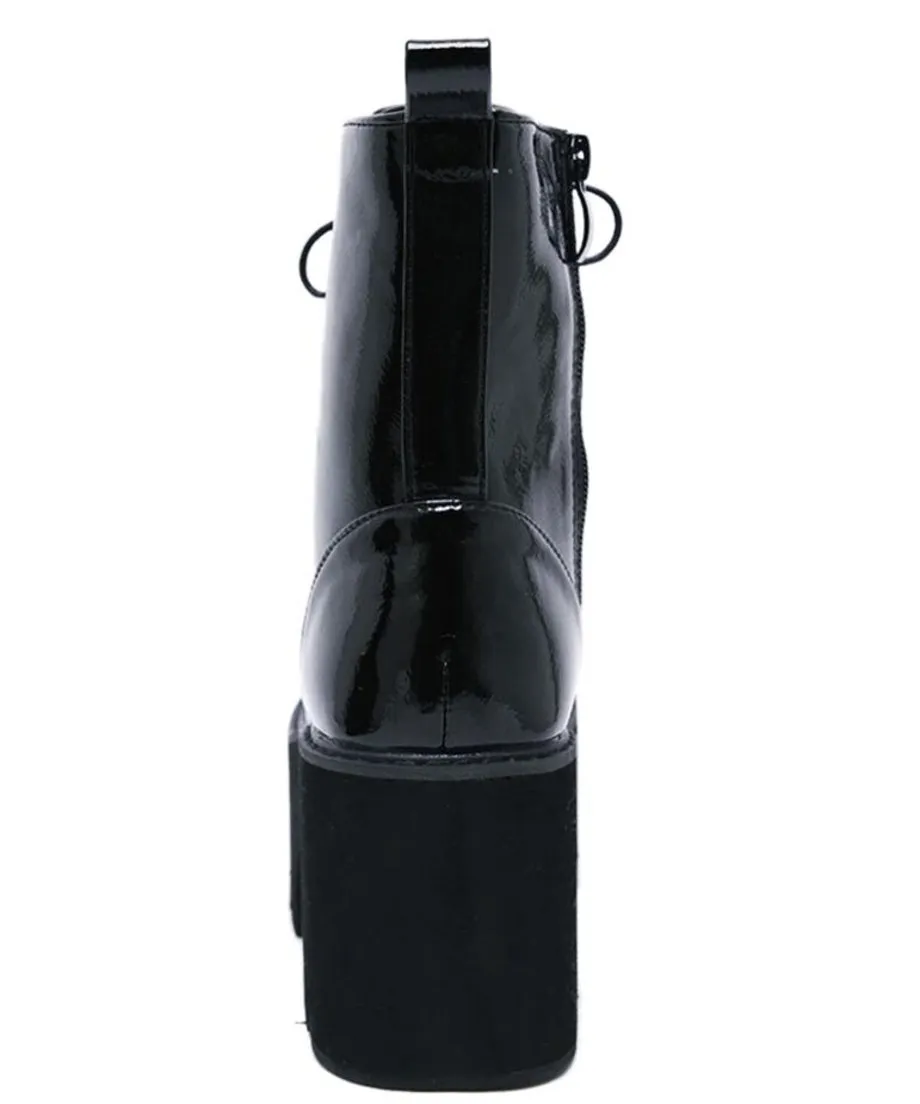 Lace Up Platform Boots