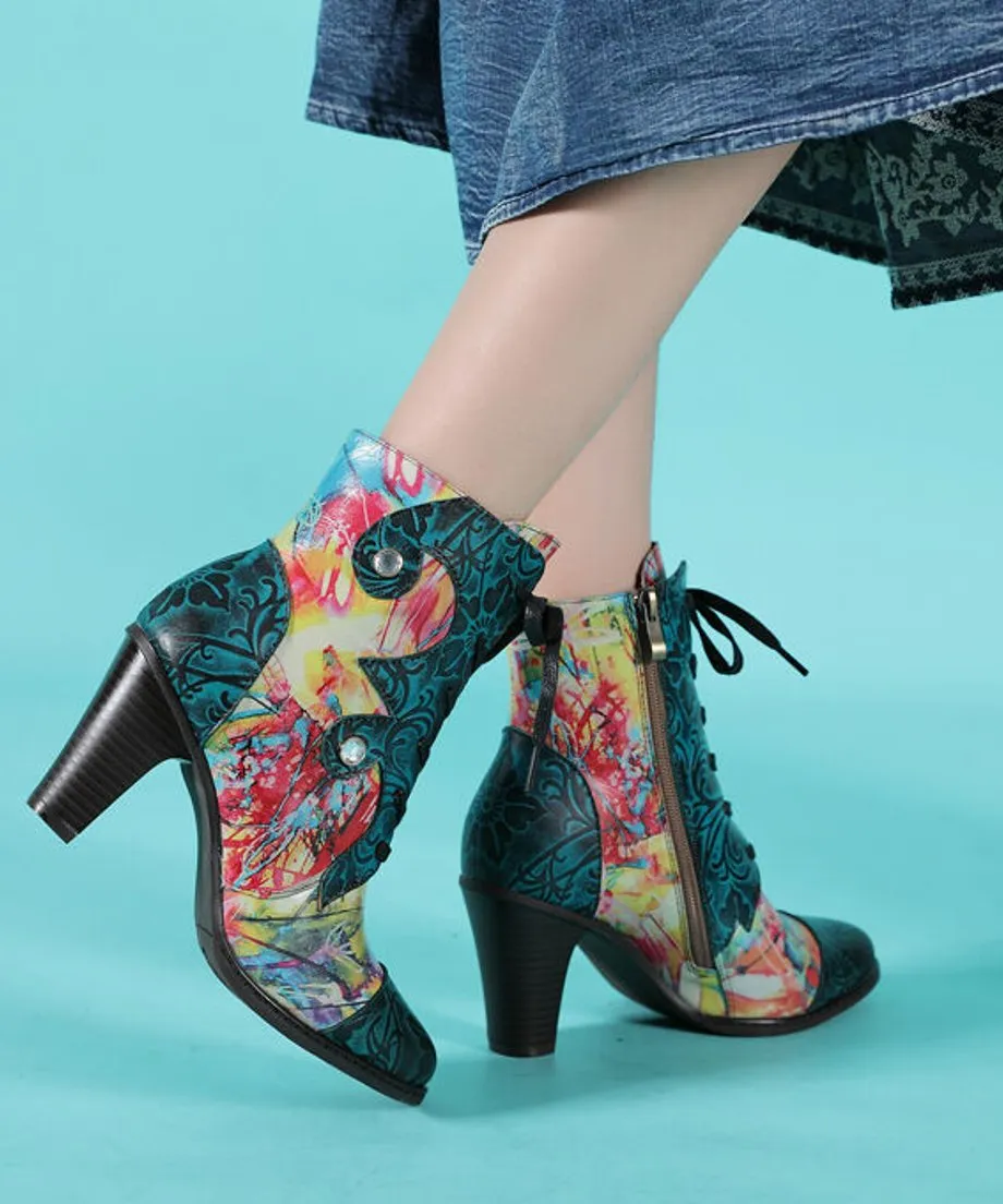 Lace up Short Boots