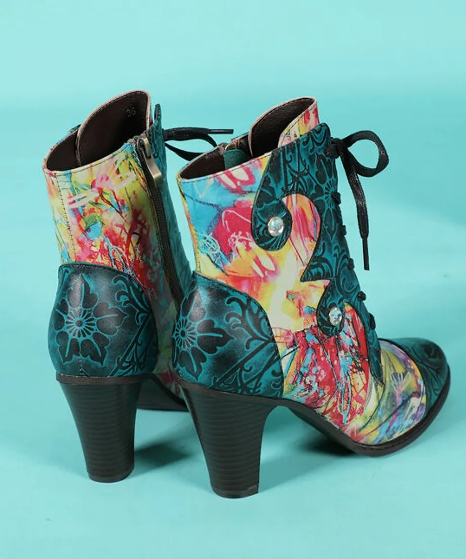 Lace up Short Boots