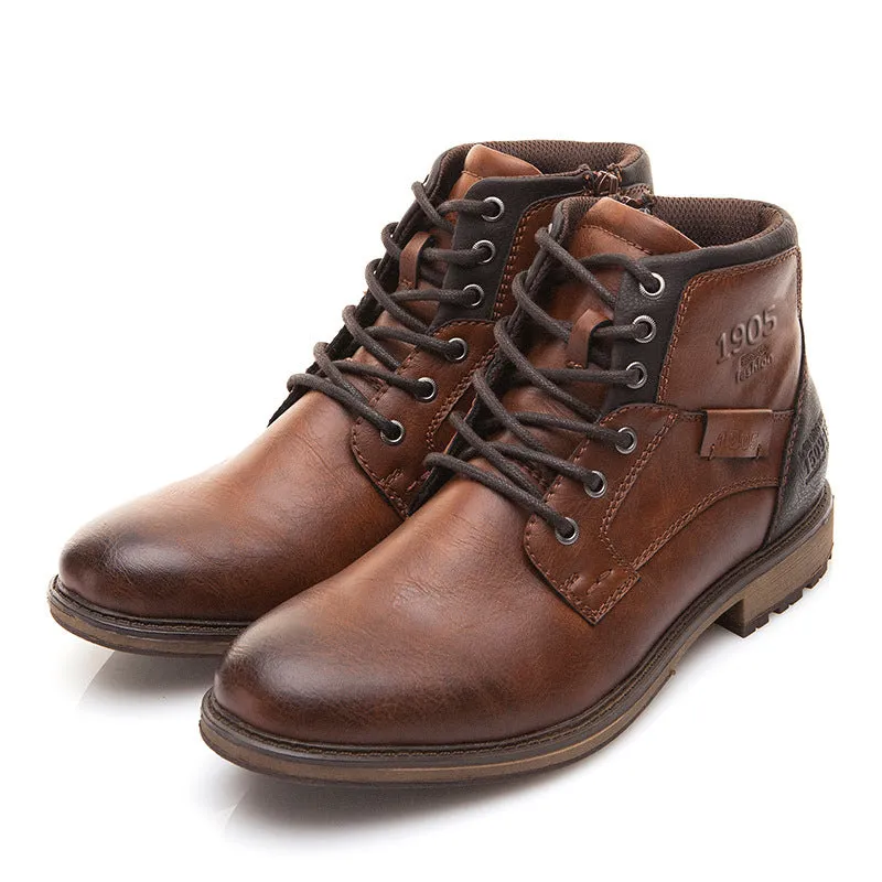 Landon | Stylish Lace-Up Boots for Men