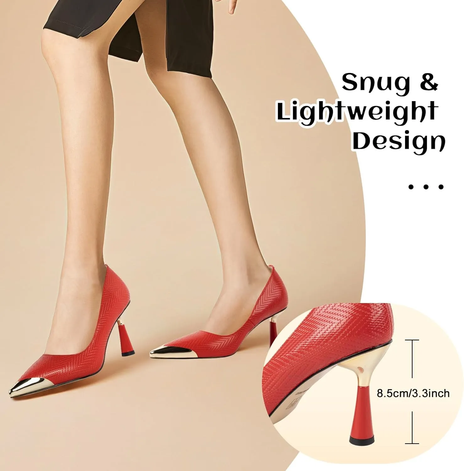 LingxiaUne Pumps for Women Pointed Toe Stiletto High Heels Ideal for Business Office Dress Weddings Fashion Events and Dance Parties Elegant Footwear for The Modern Woman