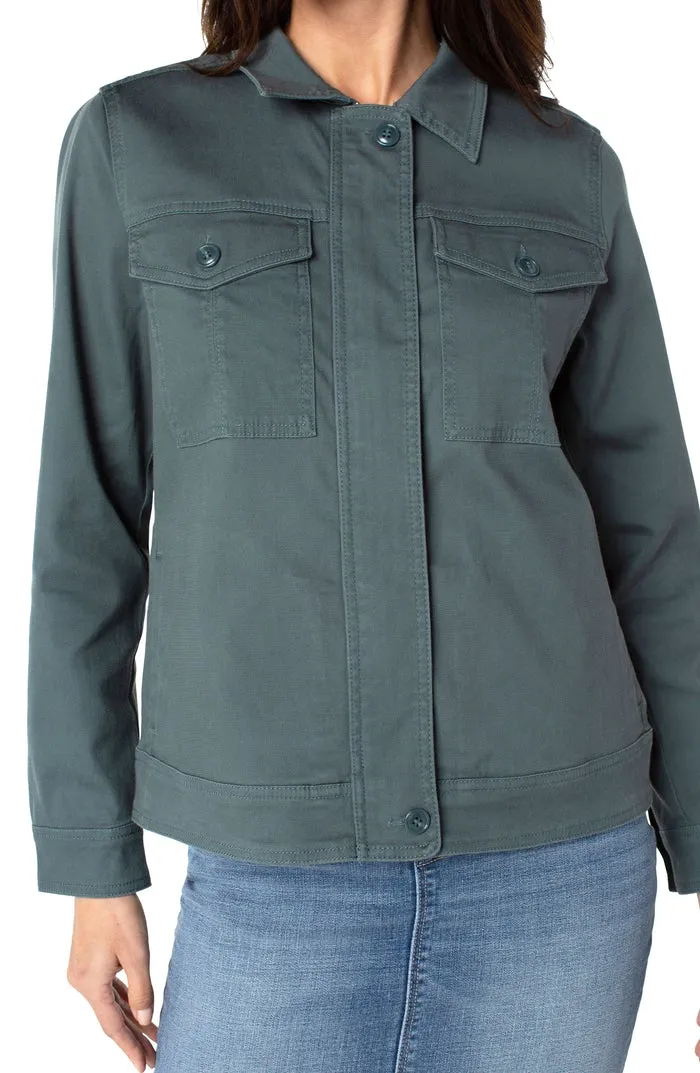 Liverpool Utility Jacket (Teal Lagoon)