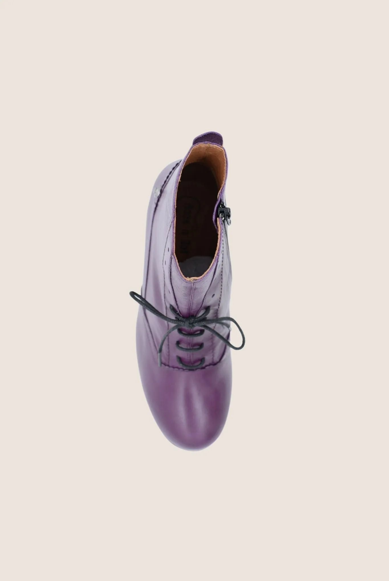 Marea Lace Up Boot - Purple