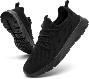 Men Slip On Running Sneakers Tennis Lightweight Non-Slip Athletic Shoes Cushioned Comfort for Walking Gym Fitness & Daily Training Leisure Sports