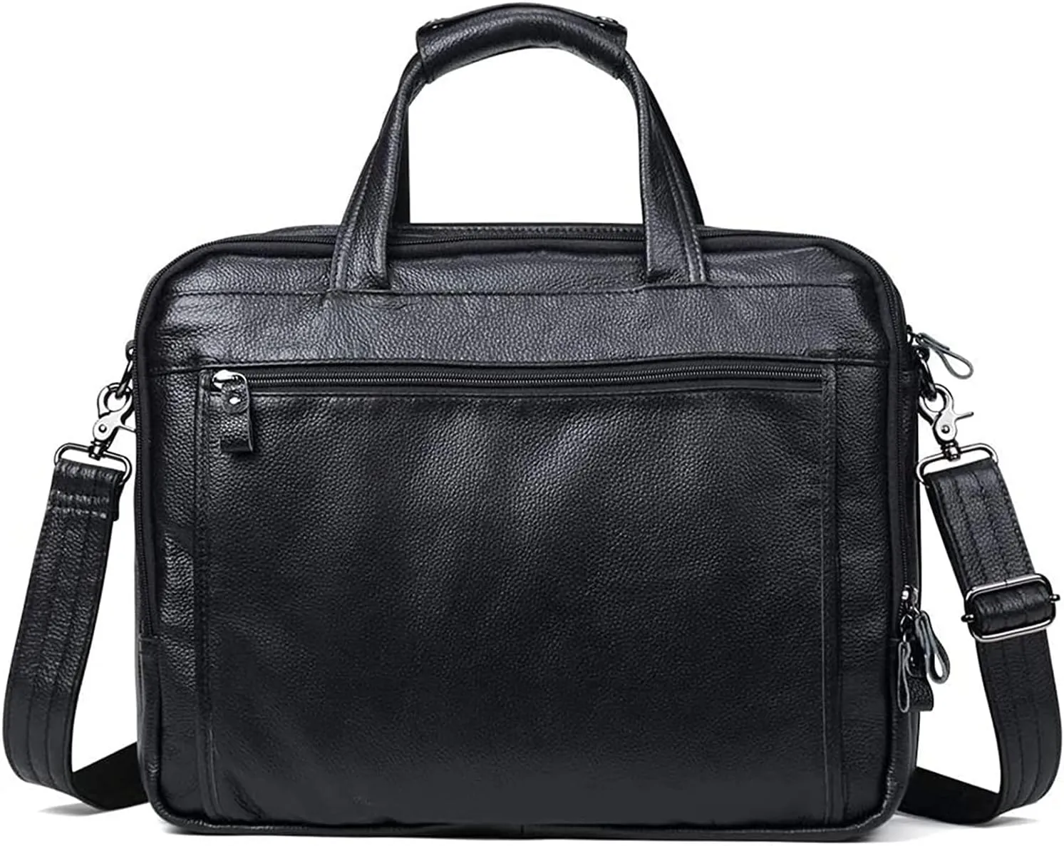 Men's business vintage handbag,Expandable Large Capacity Business Travel Bag