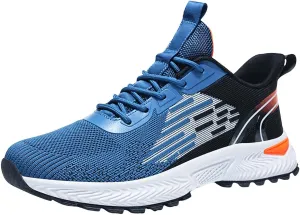 Men's Fashion Sneakers Men's Shoes Tennis Shoe for Men Slip on Shoe for Men Mesh Running Trail Sneaker