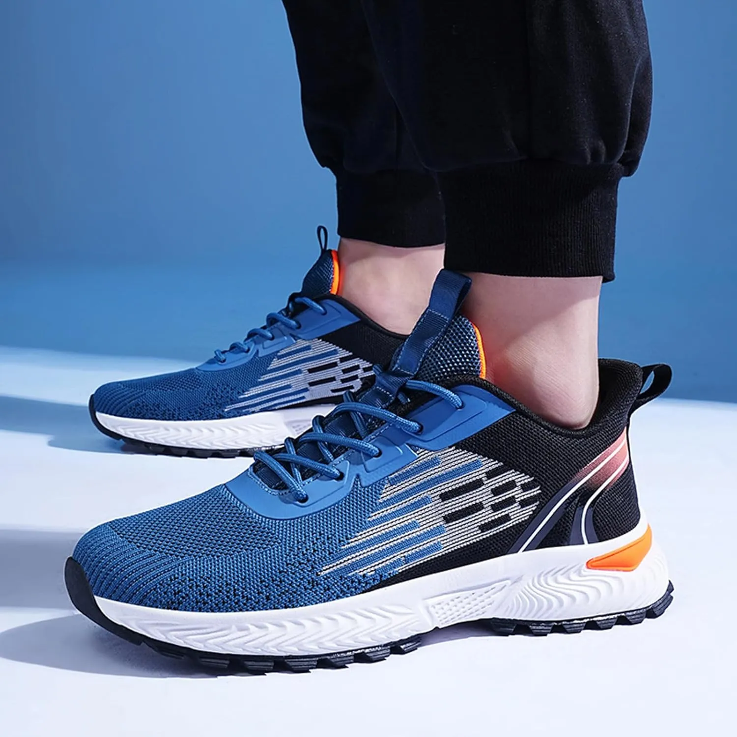 Men's Fashion Sneakers Men's Shoes Tennis Shoe for Men Slip on Shoe for Men Mesh Running Trail Sneaker