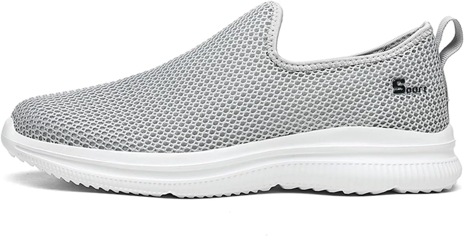 Men's Fashion Sneakers Mens Slip on Shoes Tennis Shoe for Men Shoe for Men Mesh Athletic Gym Sneaker