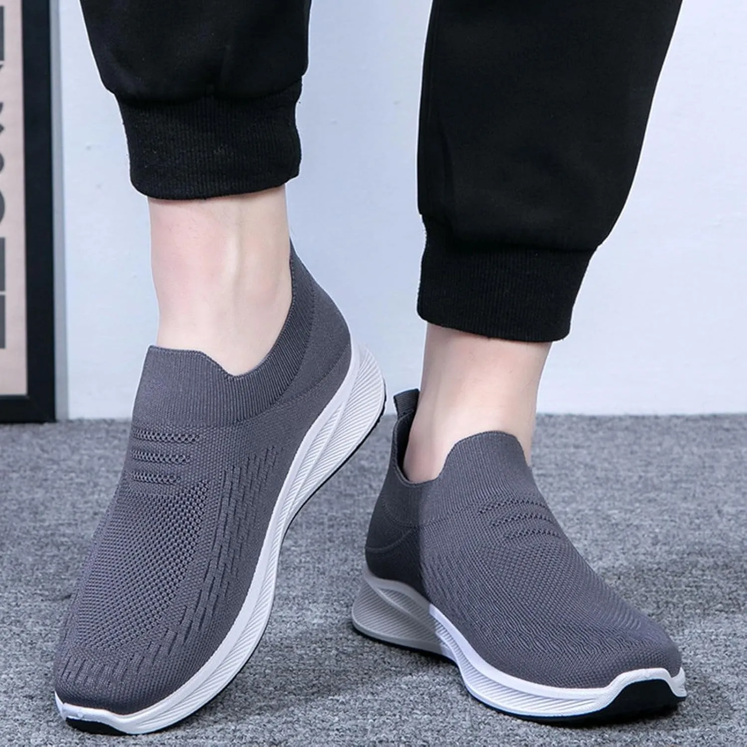 Men's Fashion Sneakers Mens Tennis Shoes Sneaker for Men Tennis Shoe for Men Mesh Sport Sneaker