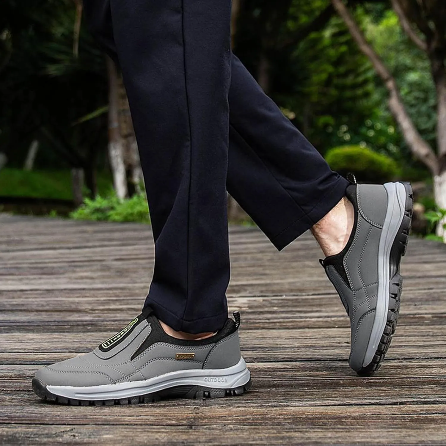 Men's Foreign Trade Mountaineering Shoes Men's Spring and Outdoor Slip Off Sneaker Shoes for Men Fashion