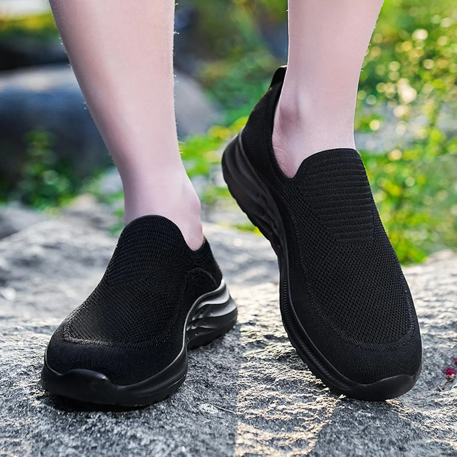 Mens Slip on Shoes Men's Fashion Sneakers Shoe for Men Sneaker for Men Lightweight Mesh Sneaker