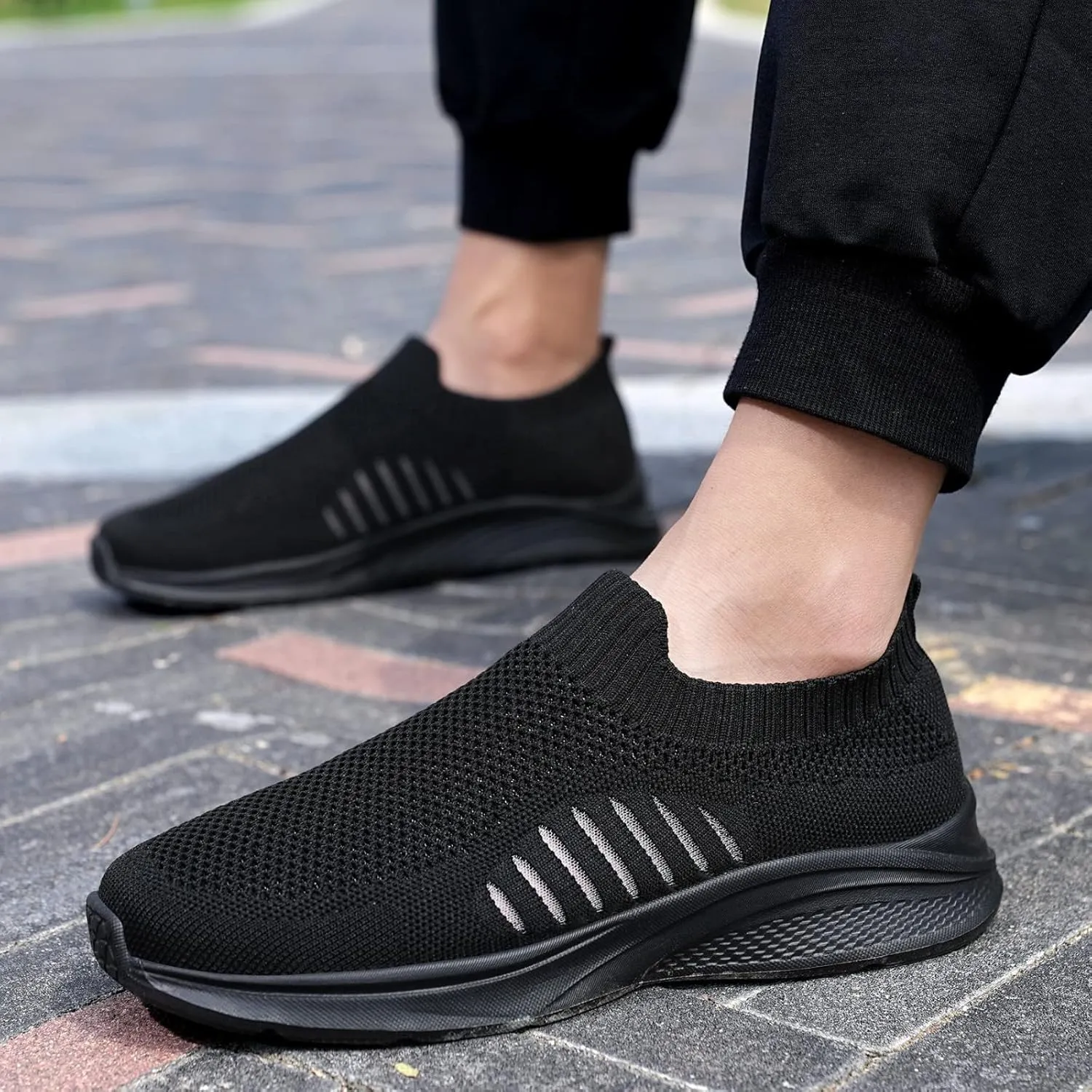 Mens Walking Shoes Men's Fashion Sneakers Shoe for Men Slip on Shoe for Men Casual Comfortable Sneaker