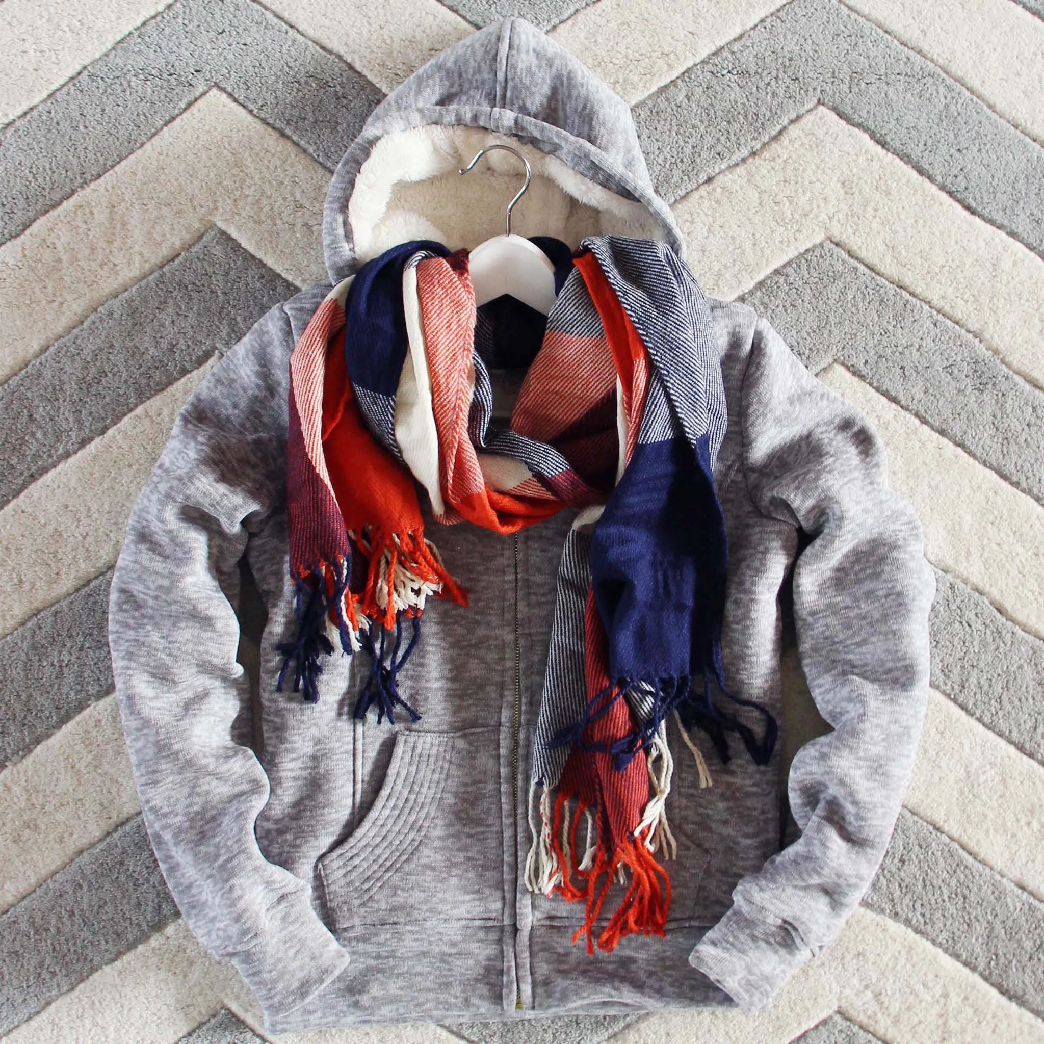 Mt. Stewart Hoodie in Gray