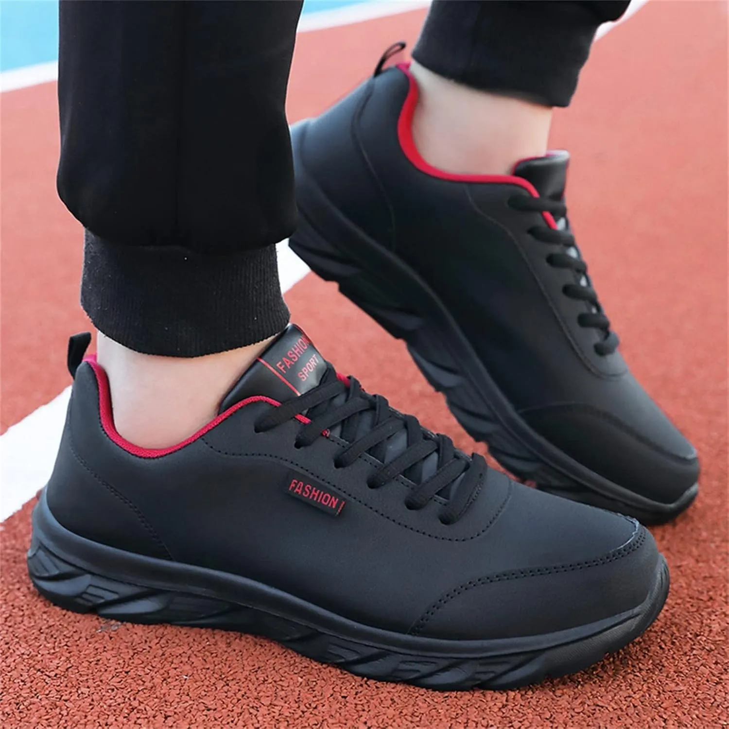 Non Slip Work Shoes for Men Arch Support Comfortable Walking Shoes Restaurant Kitchen Crews Health Casual Sneakers