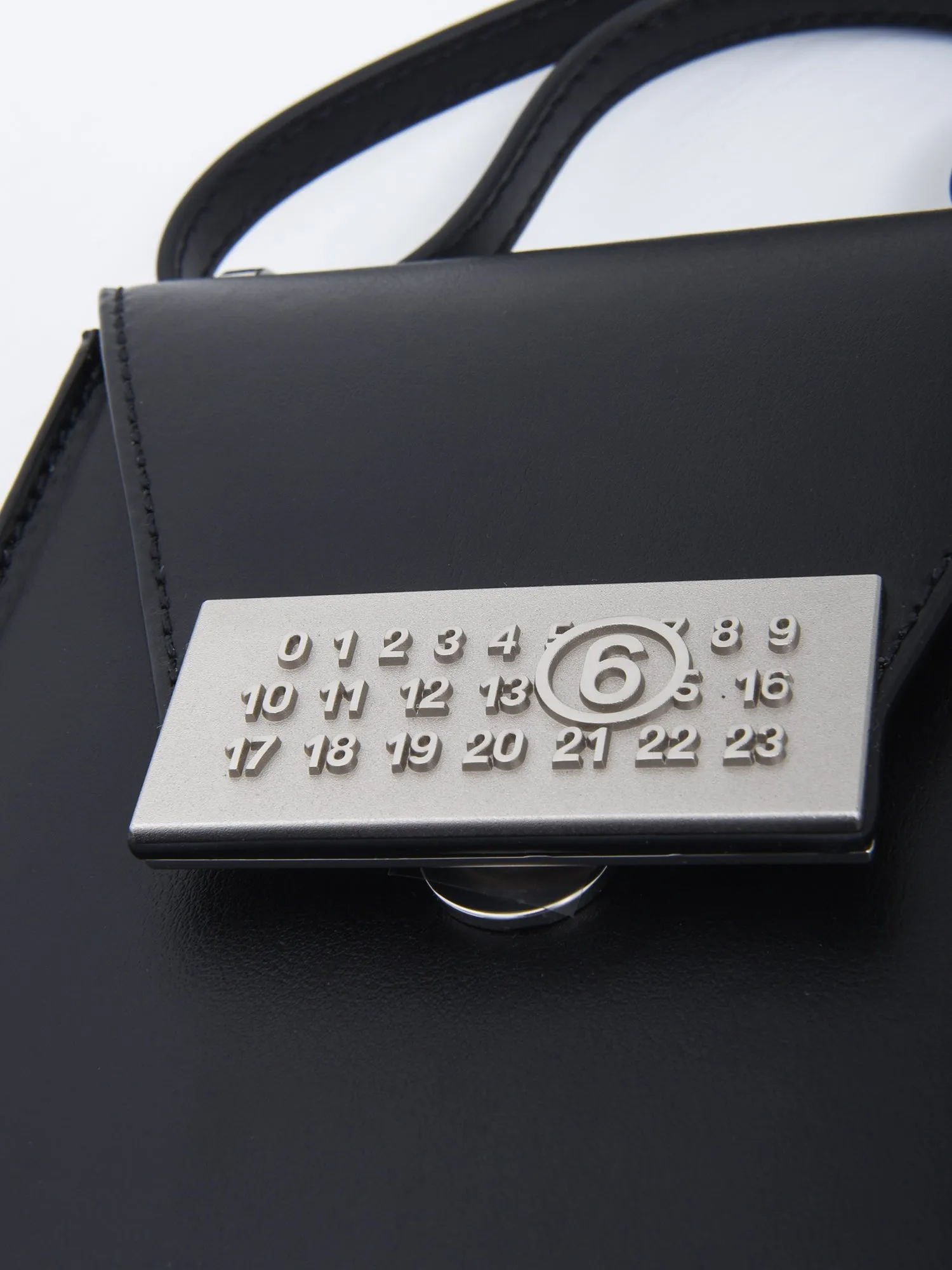 NUMBERS VERTICAL MINI BAG_Black