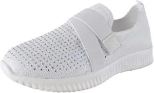 Orthopedic Shoes for Women Slip On Walking Shoes with Arch Support Breathable Lightweight Running Sneakers