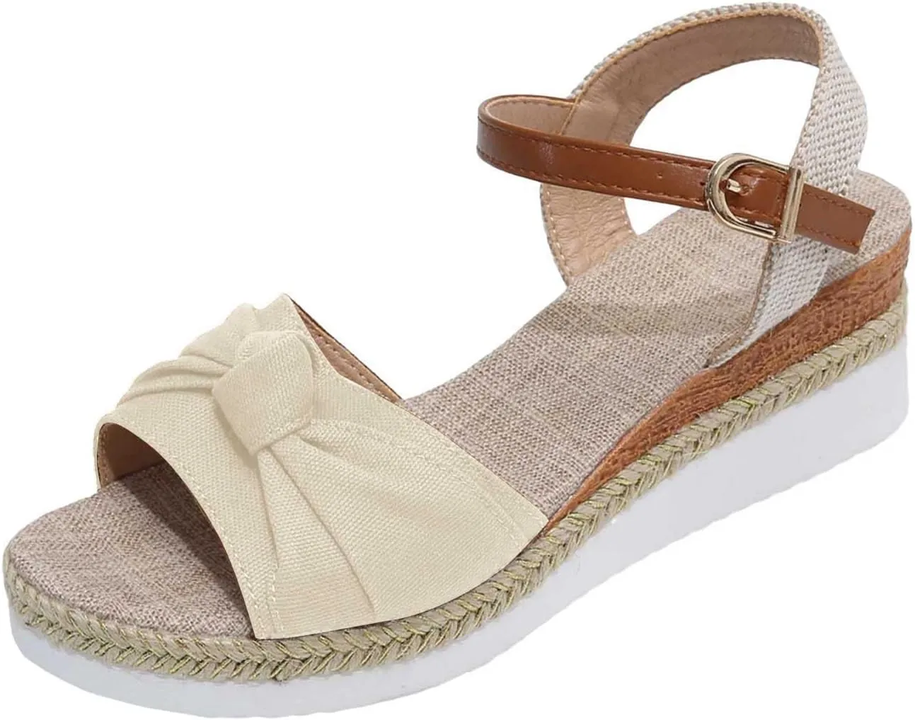 Orthopedic Wedge Sandals for Women 2024 Summer Dressy Open Toe Ankle Strap Platform Sandals Comfortable Wedges Sandals Shoes