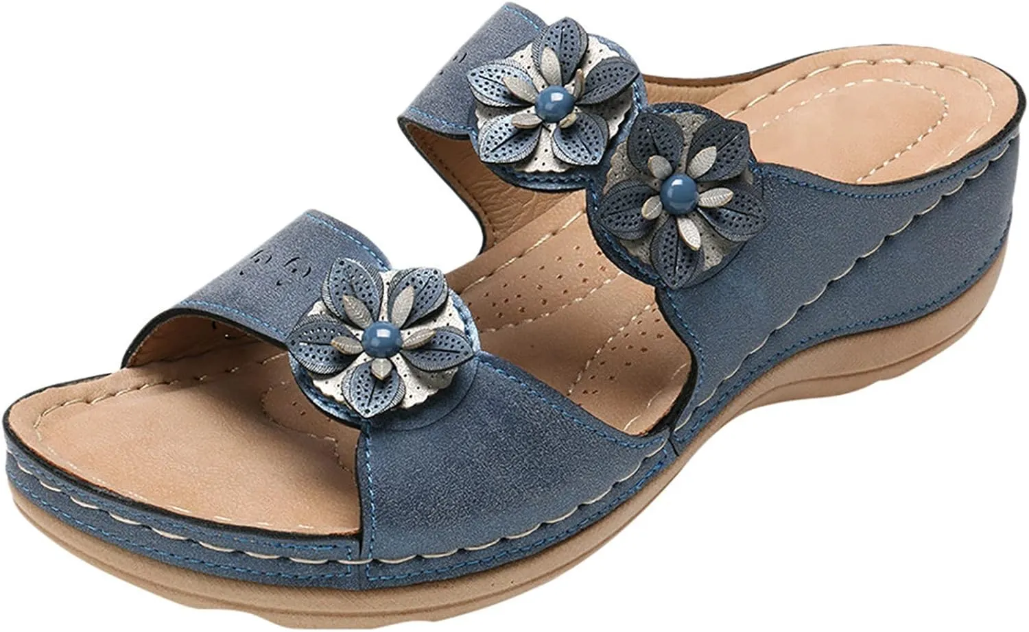 Platform Sandals for Women Wedge Sandals Summer Orthopedic Sandals Comfortable Wide Width Sandals Dressy Beach Sandals