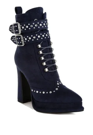 Lace-Up Boots