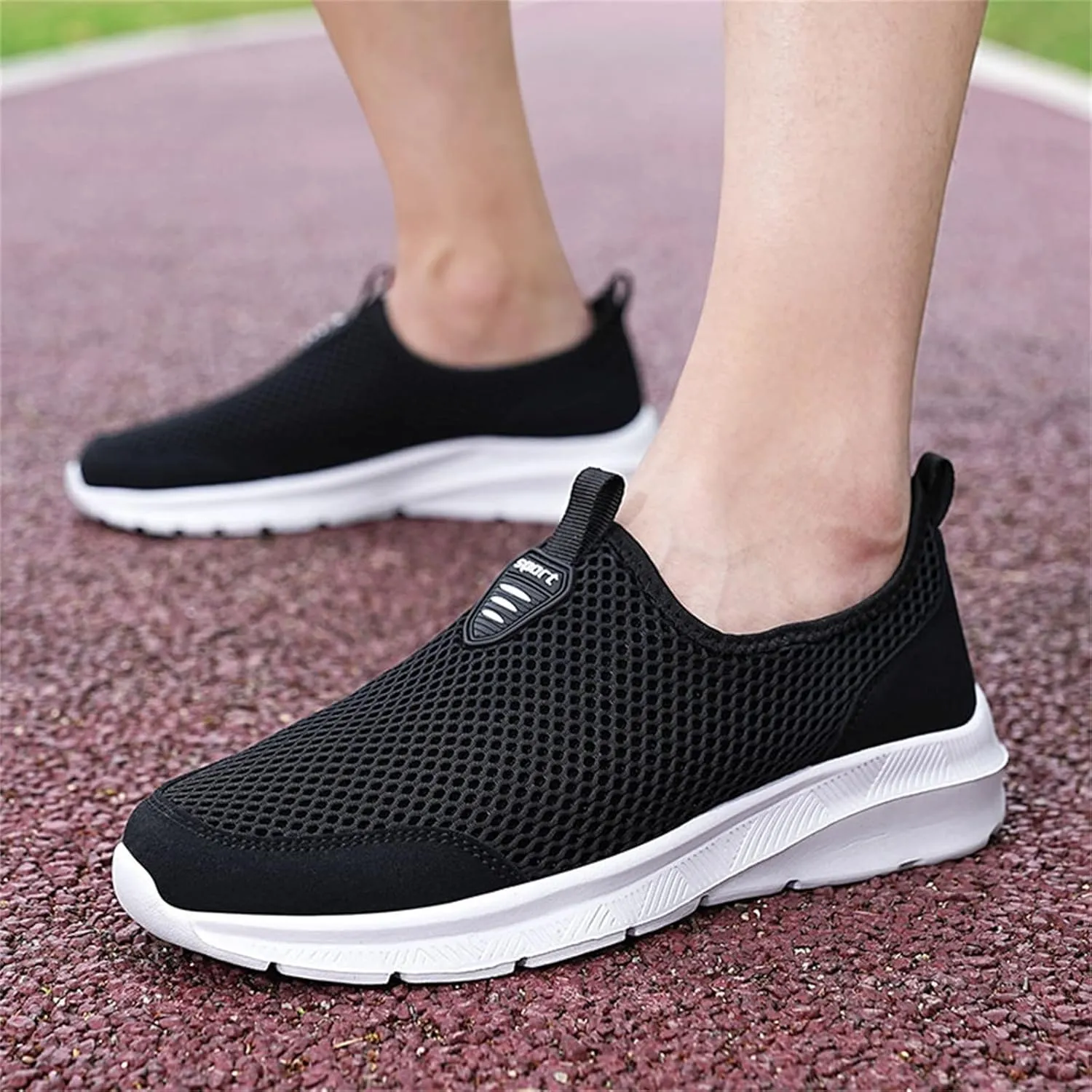 Sneakers for Women 2023 Running Wide Womens Non Slip Work Shoes Food Service Arch Support Casual Dress Shoes for Women Wide Width Womens White Fashion Sneakers High Top Slip On Sneakers Women Black