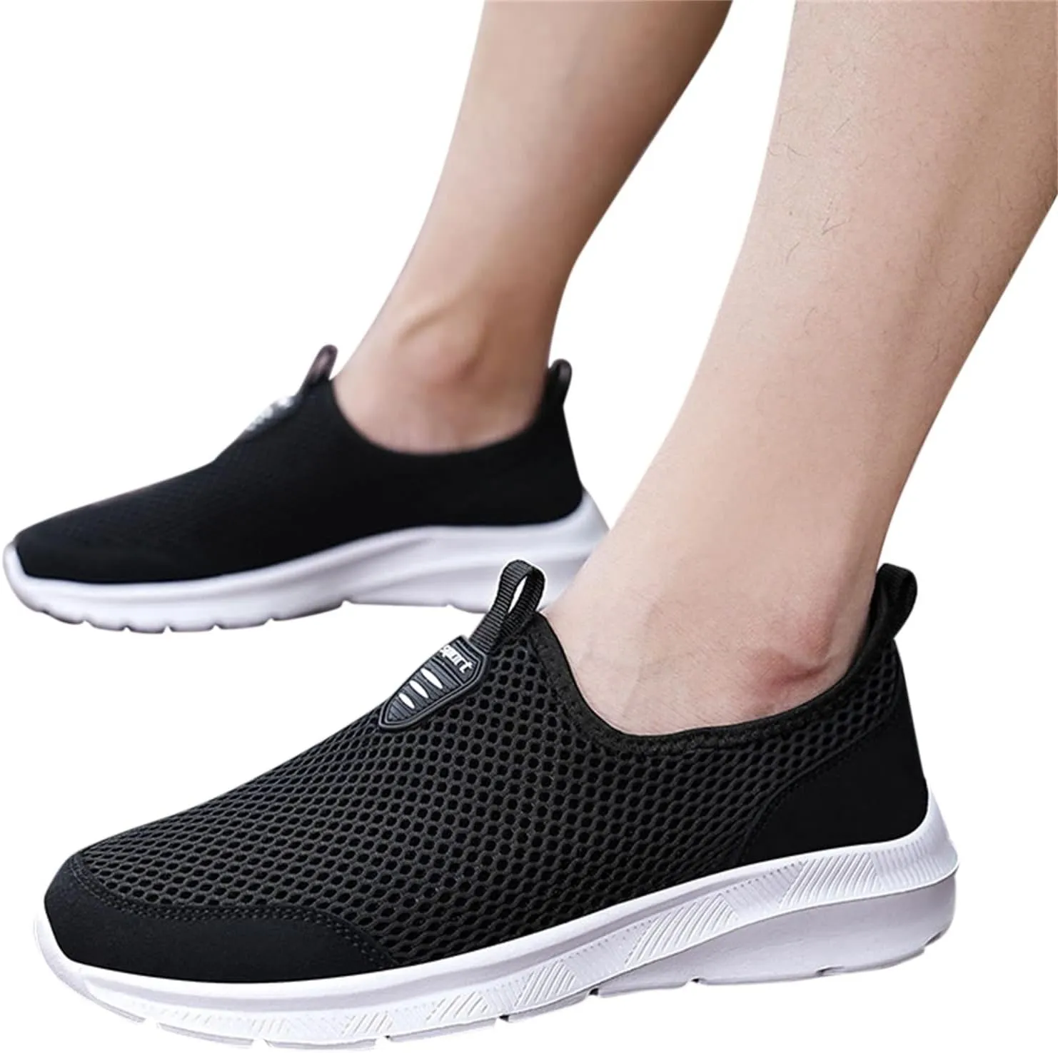 Sneakers for Women 2023 Running Wide Womens Non Slip Work Shoes Food Service Arch Support Casual Dress Shoes for Women Wide Width Womens White Fashion Sneakers High Top Slip On Sneakers Women Black