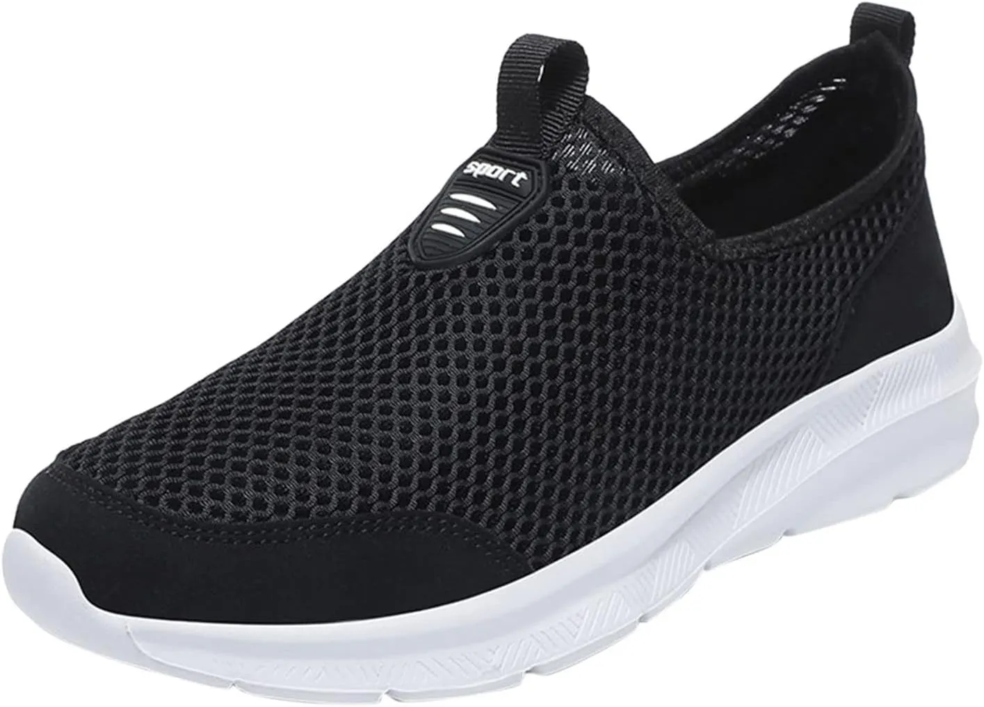 Sneakers for Women 2023 Running Wide Womens Non Slip Work Shoes Food Service Arch Support Casual Dress Shoes for Women Wide Width Womens White Fashion Sneakers High Top Slip On Sneakers Women Black