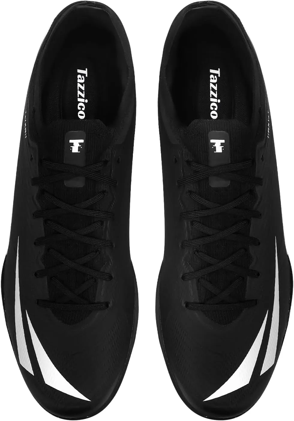 Tazzico Mens Soccer Cleats Womens Indoor TF Soccer Shoes Big Kids Boys FG Football Boots Professional Training Turf Football Cleats Big Girls Youth CR7 Soccer Shoes